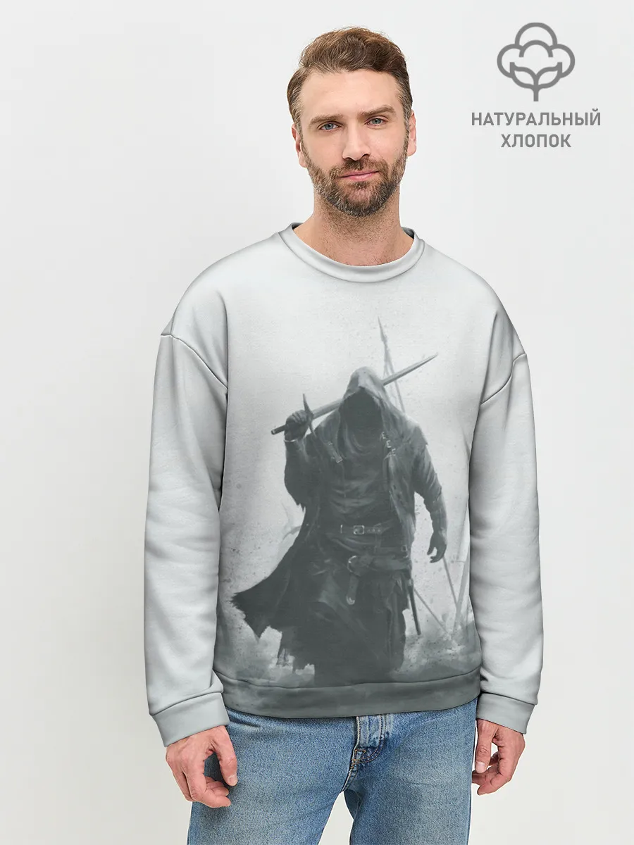 Мужской свитшот базовый / После боя