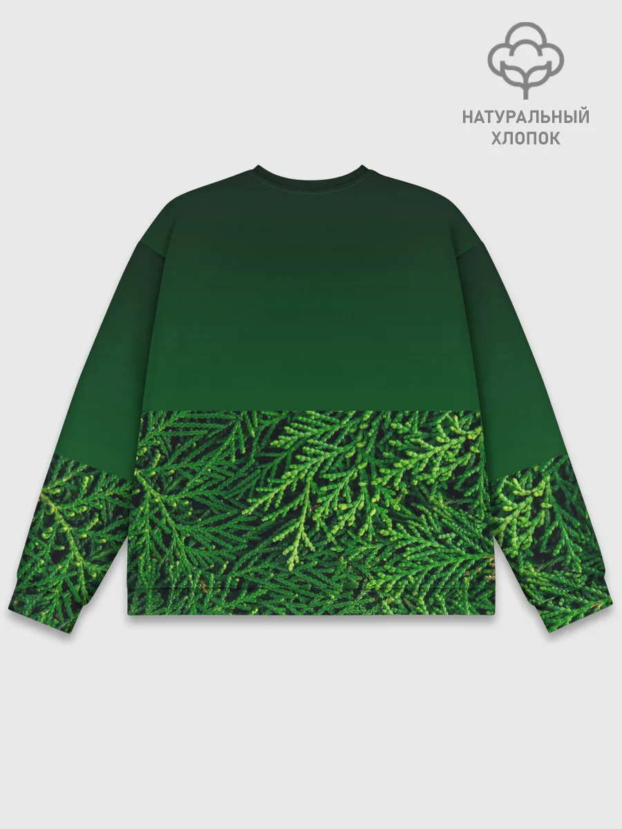 Мужской свитшот базовый / Сибирь