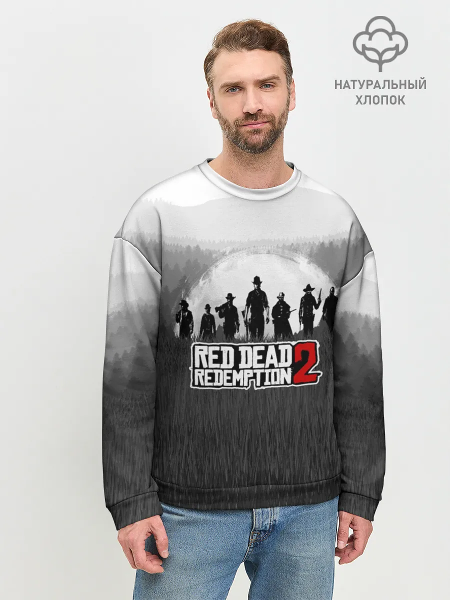 Мужской свитшот базовый / Red Dead Redemption 2