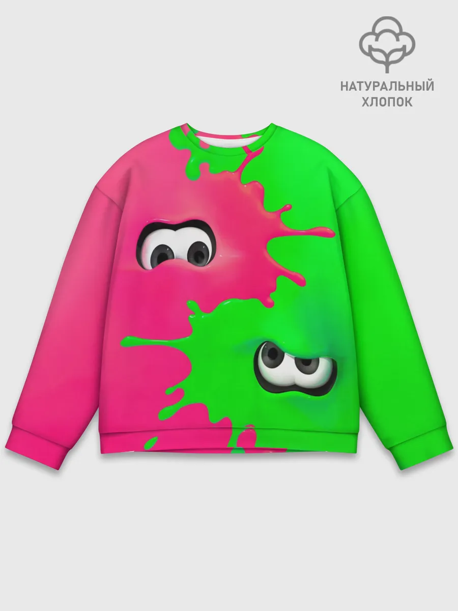 Мужской свитшот базовый / Splatoon