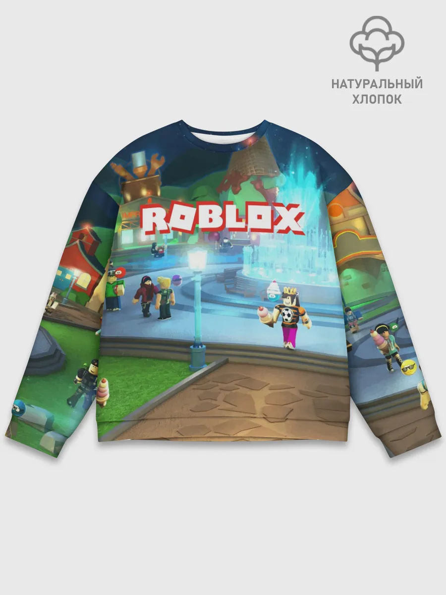 Мужской свитшот базовый / ROBLOX