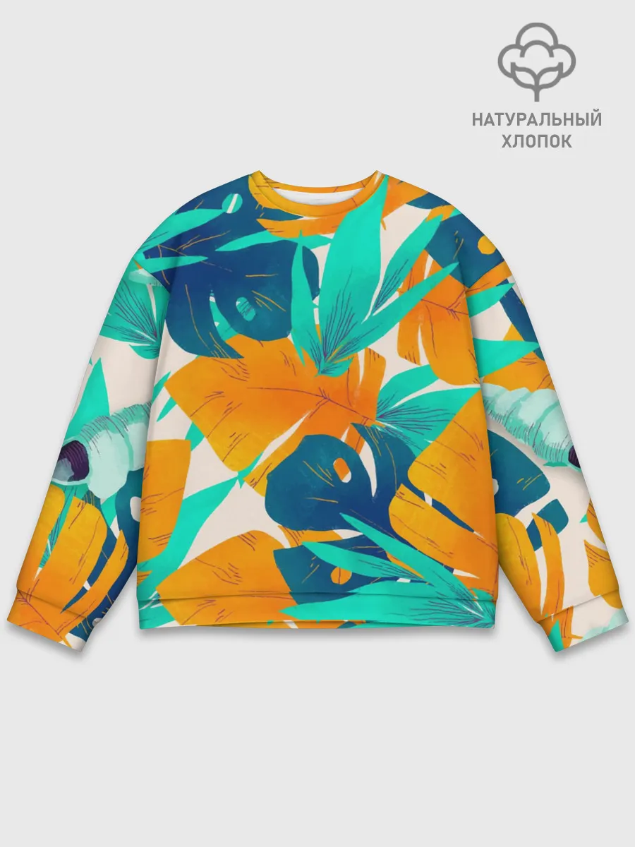 Мужской свитшот базовый / Тропики