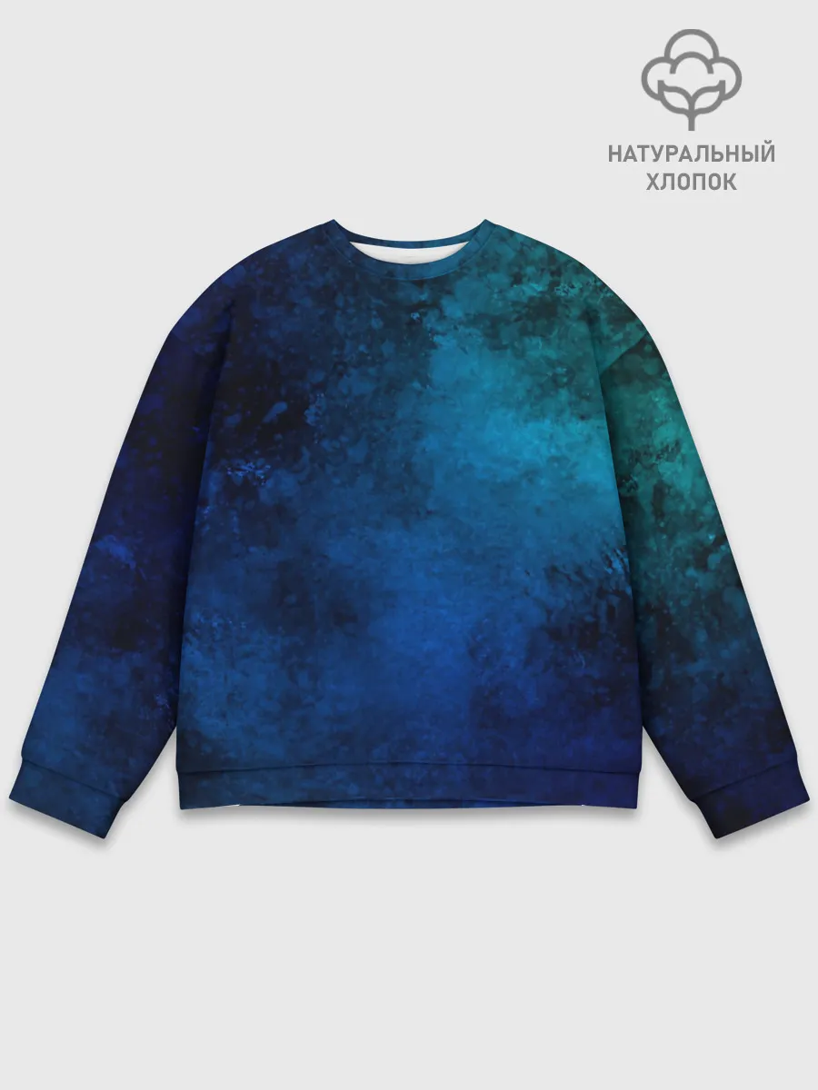 Мужской свитшот базовый / Абстракция