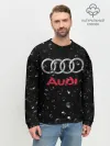 Мужской свитшот базовый / AUDI под Дождём