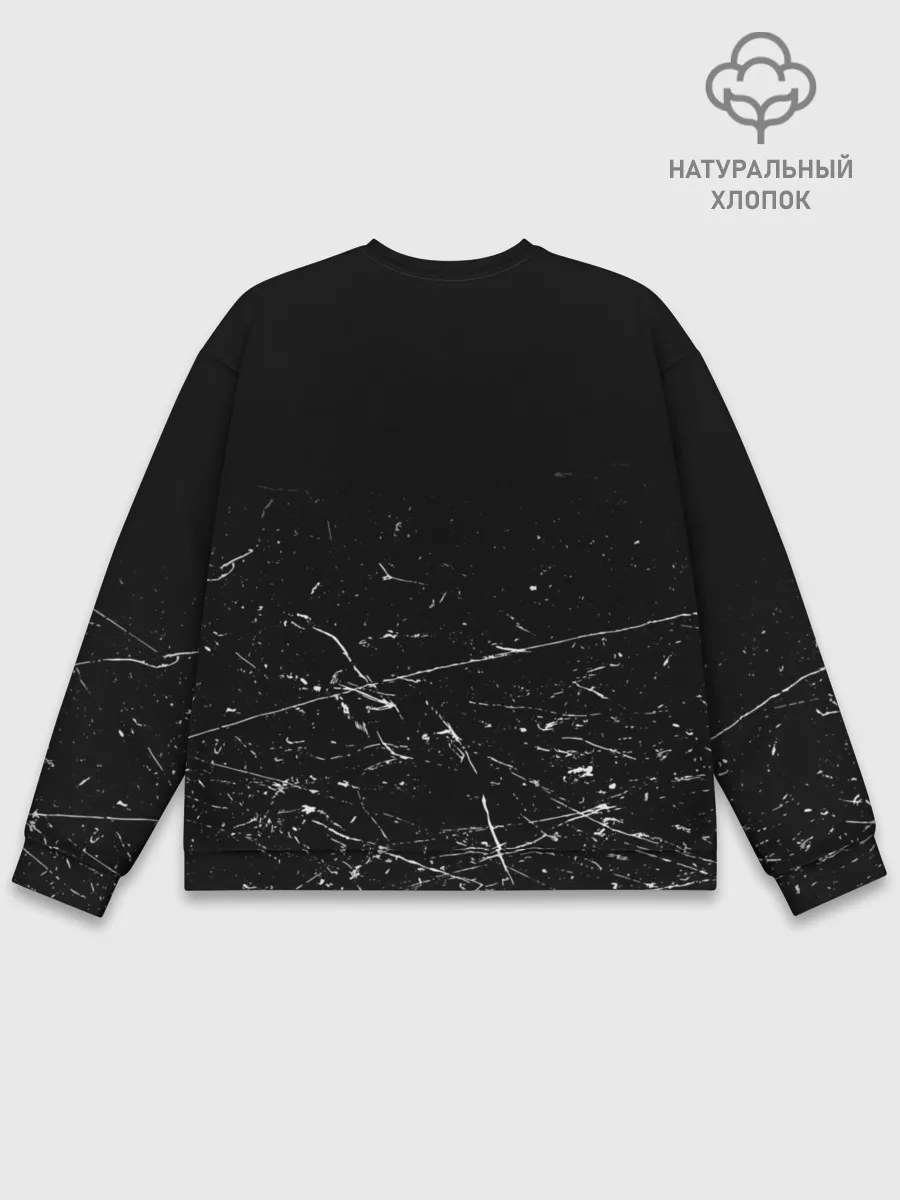 Мужской свитшот базовый / GONE.Fludd ХАОС Черный