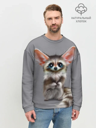 Мужской свитшот базовый / Зверушка