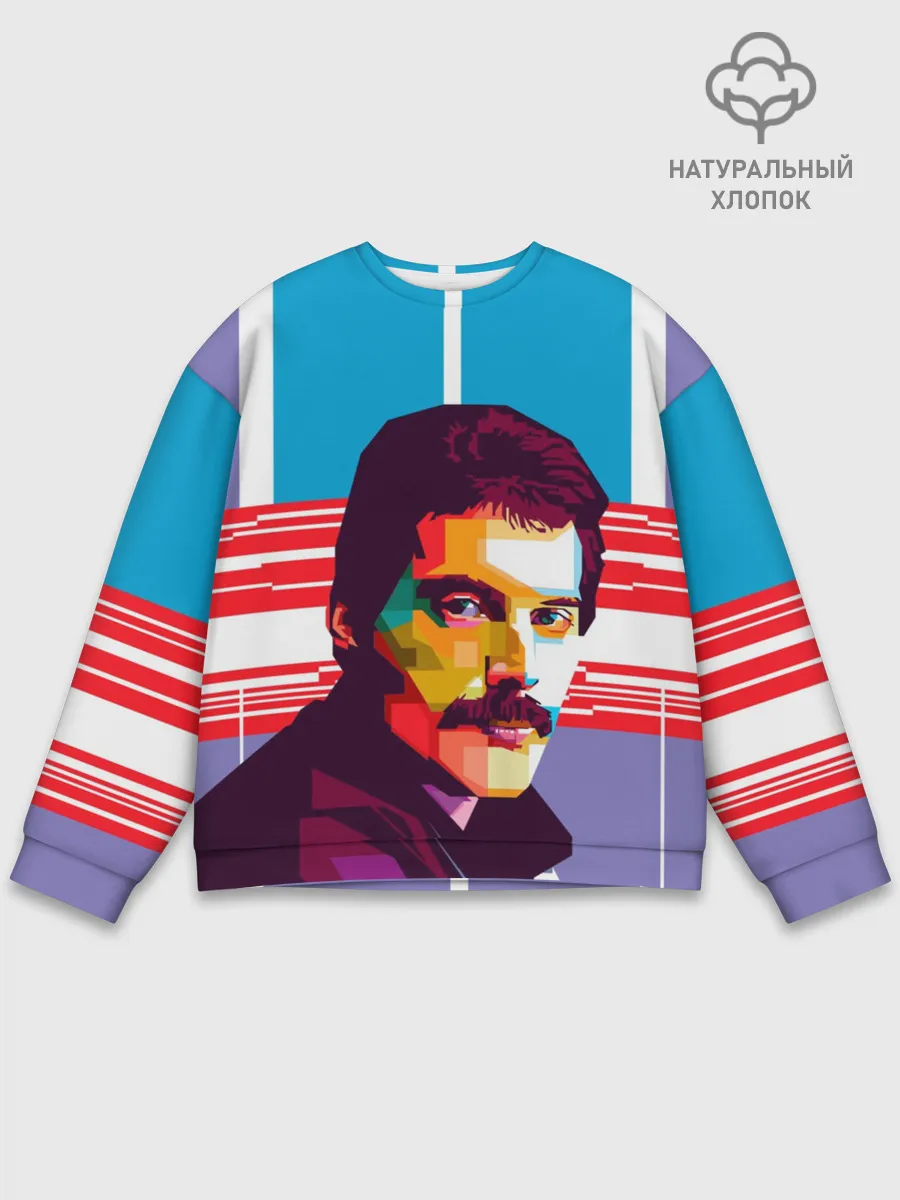 Мужской свитшот базовый / Фредди Меркьюри