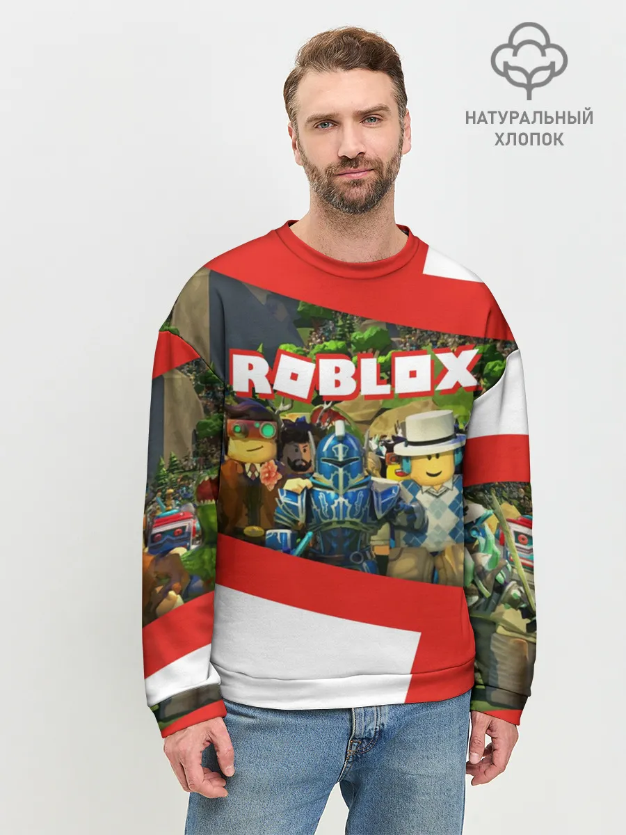 Мужской свитшот базовый / ROBLOX