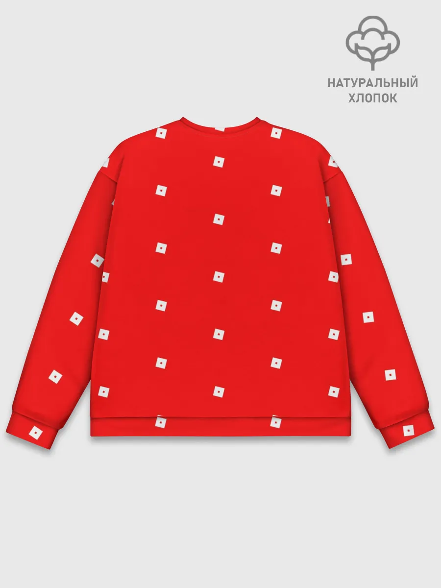 Мужской свитшот базовый / ROBLOX Head