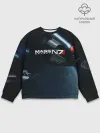 Мужской свитшот базовый / MASS EFFECT N7