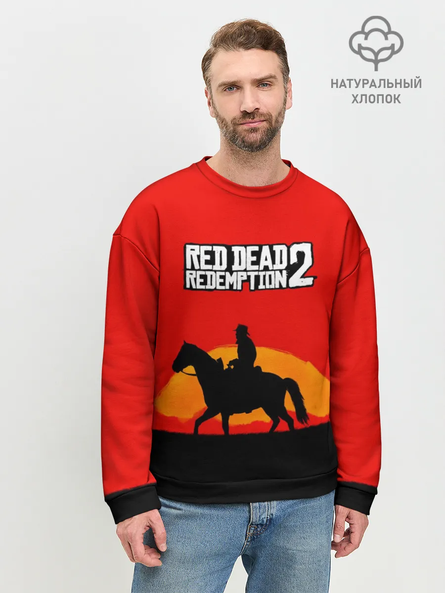 Мужской свитшот базовый / Red Dead Redemption 2