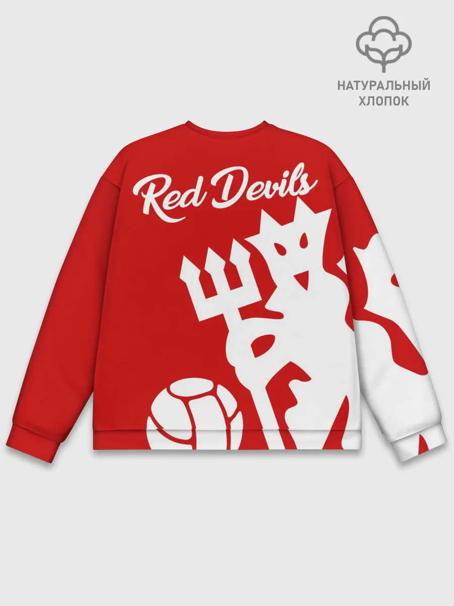 Мужской свитшот базовый / Манчестер Юнайтед