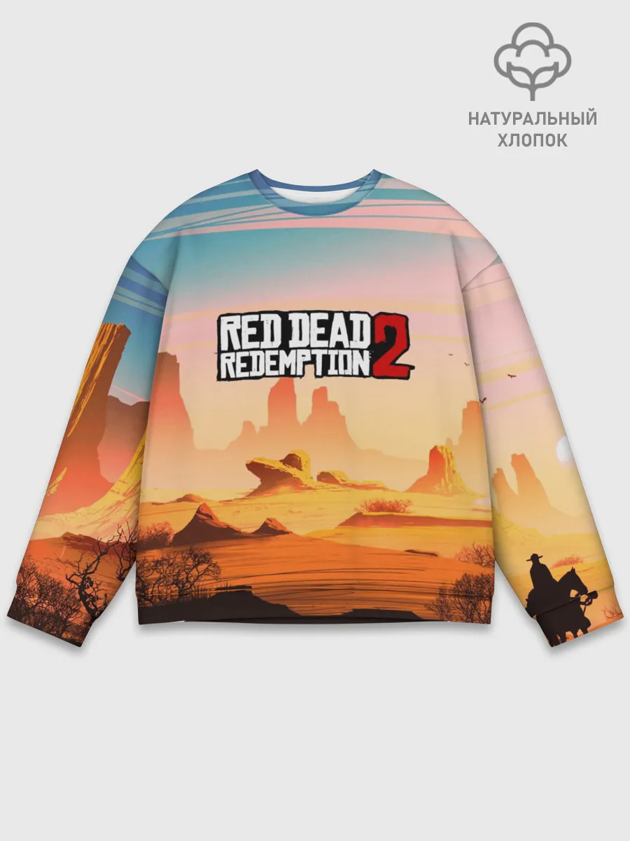 Мужской свитшот базовый / Red Dead Redemption
