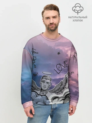 Мужской свитшот базовый / Lil Peep