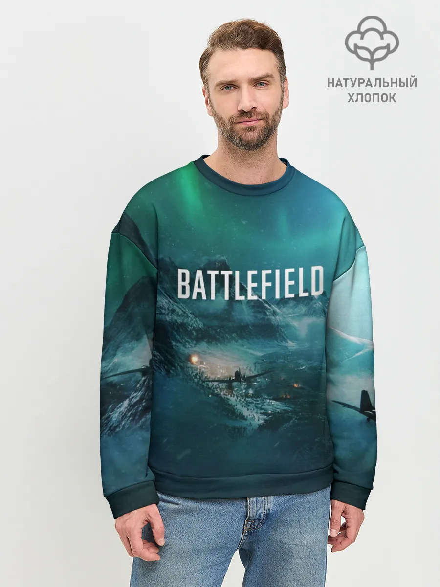 Мужской свитшот базовый / BATTLEFIELD