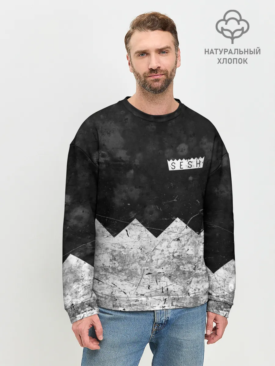 Мужской свитшот базовый / BONES: SESH Team