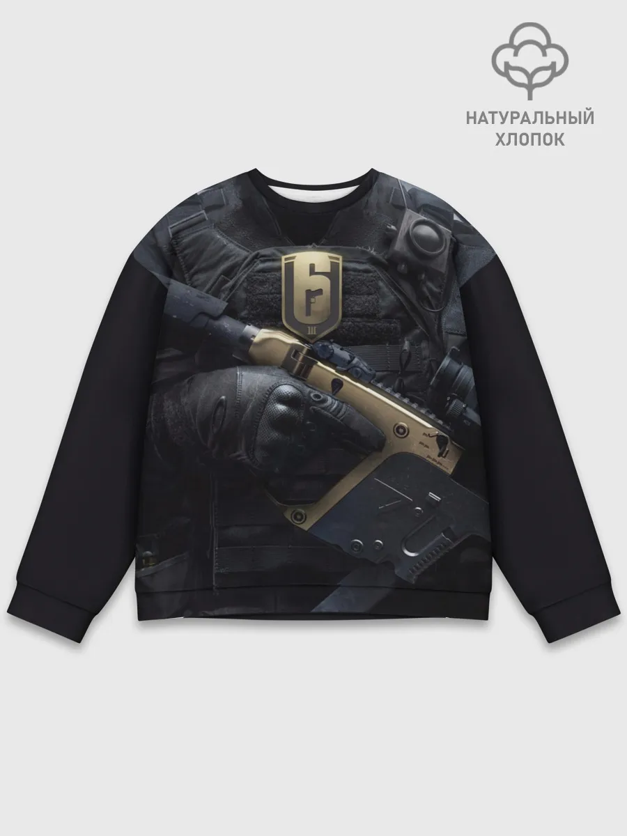 Мужской свитшот базовый / Rainbow Six: Siege