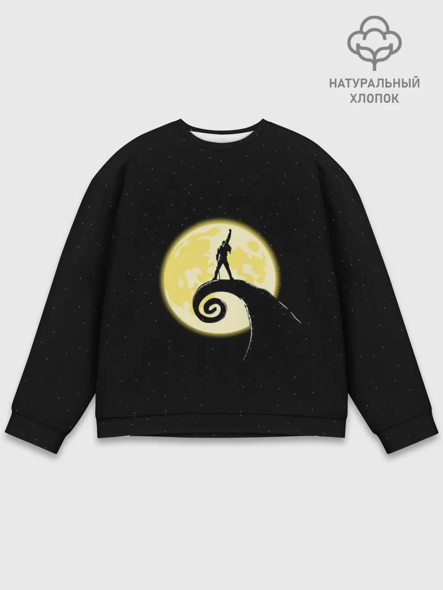 Мужской свитшот базовый / Queen. Freddie Mercury