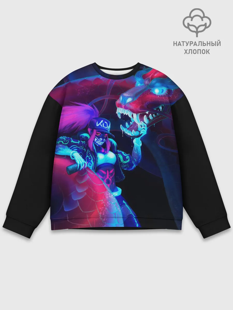 Мужской свитшот базовый / Akali. KDA