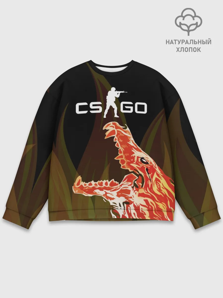 Мужской свитшот базовый / CS:GO - Howl