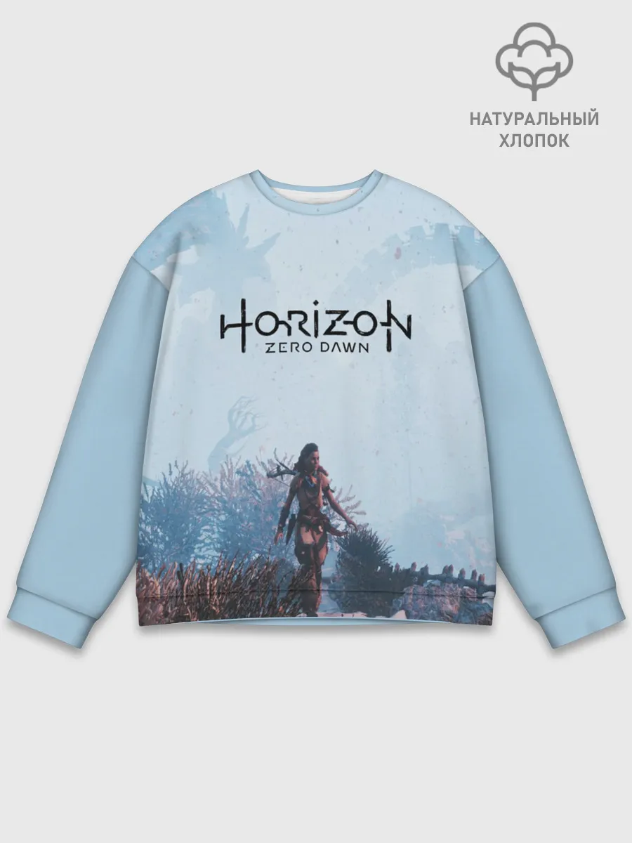 Мужской свитшот базовый / Horizon Zero Dawn