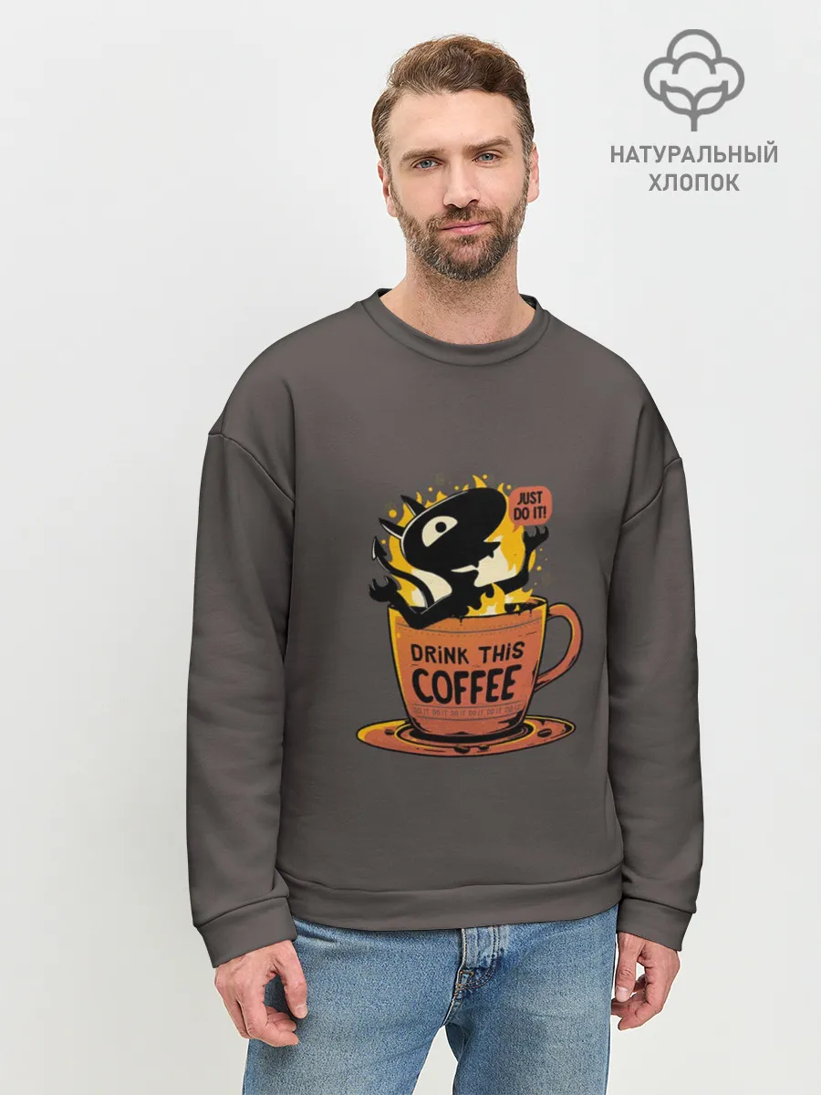 Мужской свитшот базовый / Disenchantment. Just Do It!