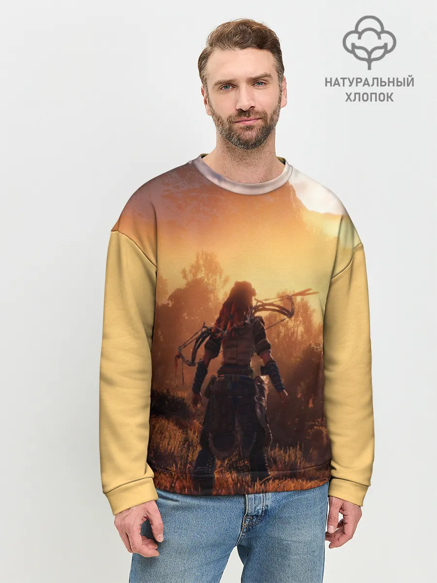 Мужской свитшот базовый / HORIZON ZERO DAWN