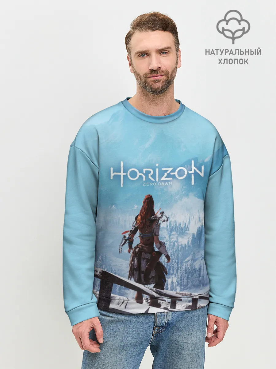 Мужской свитшот базовый / HORIZON ZERO DAWN