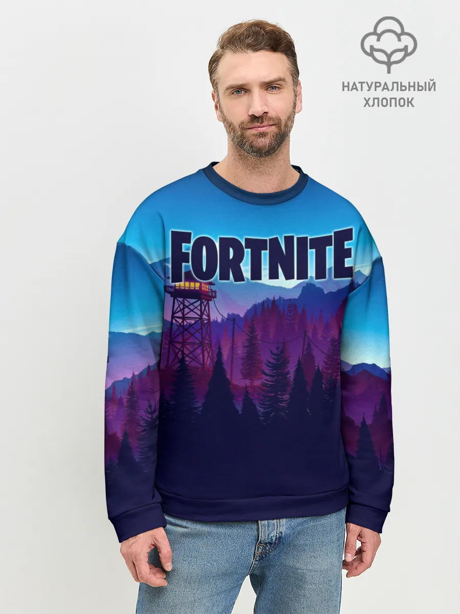 Мужской свитшот базовый / Fortnite Save the World