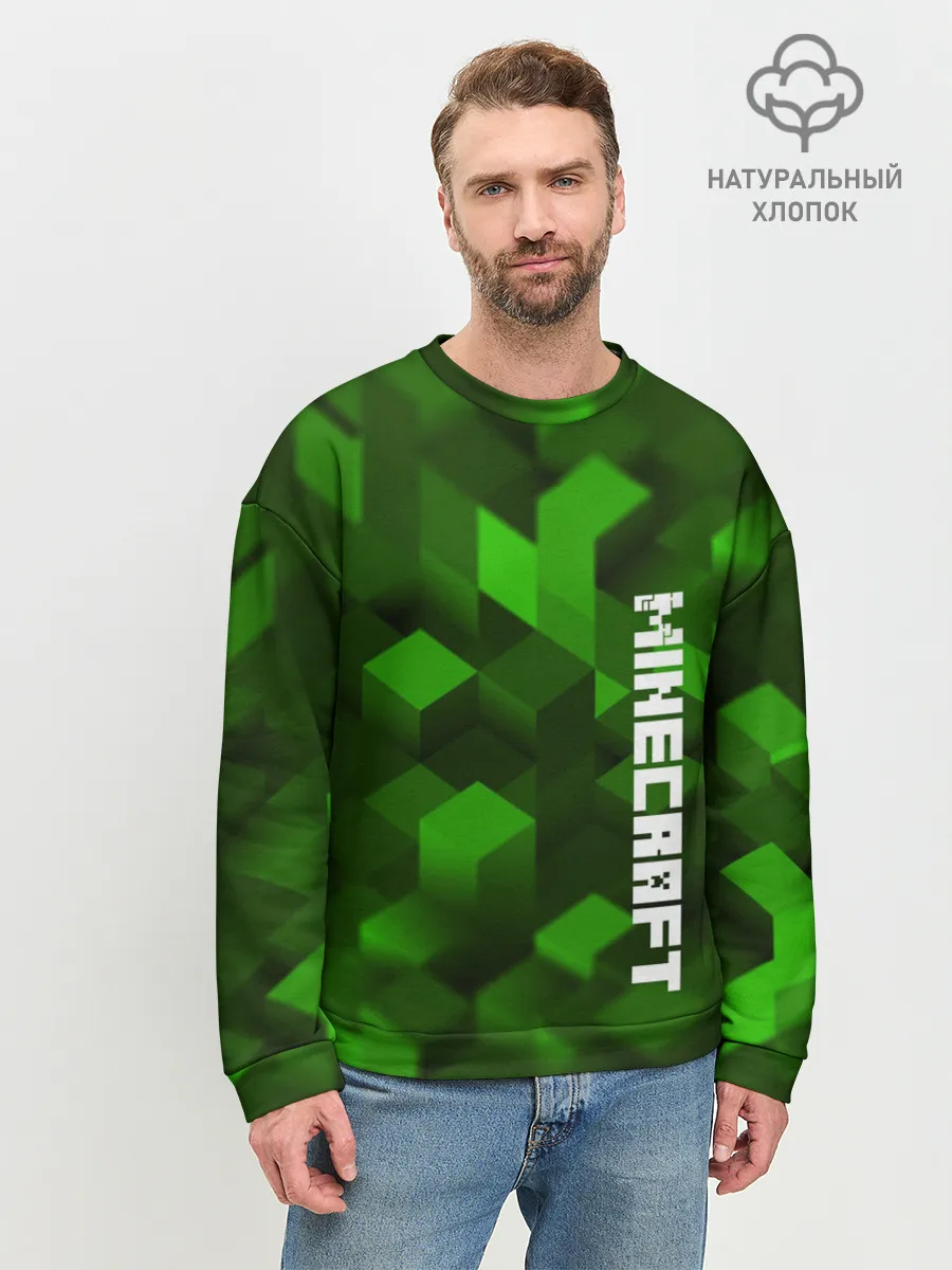 Мужской свитшот базовый / MINECRAFT 2019