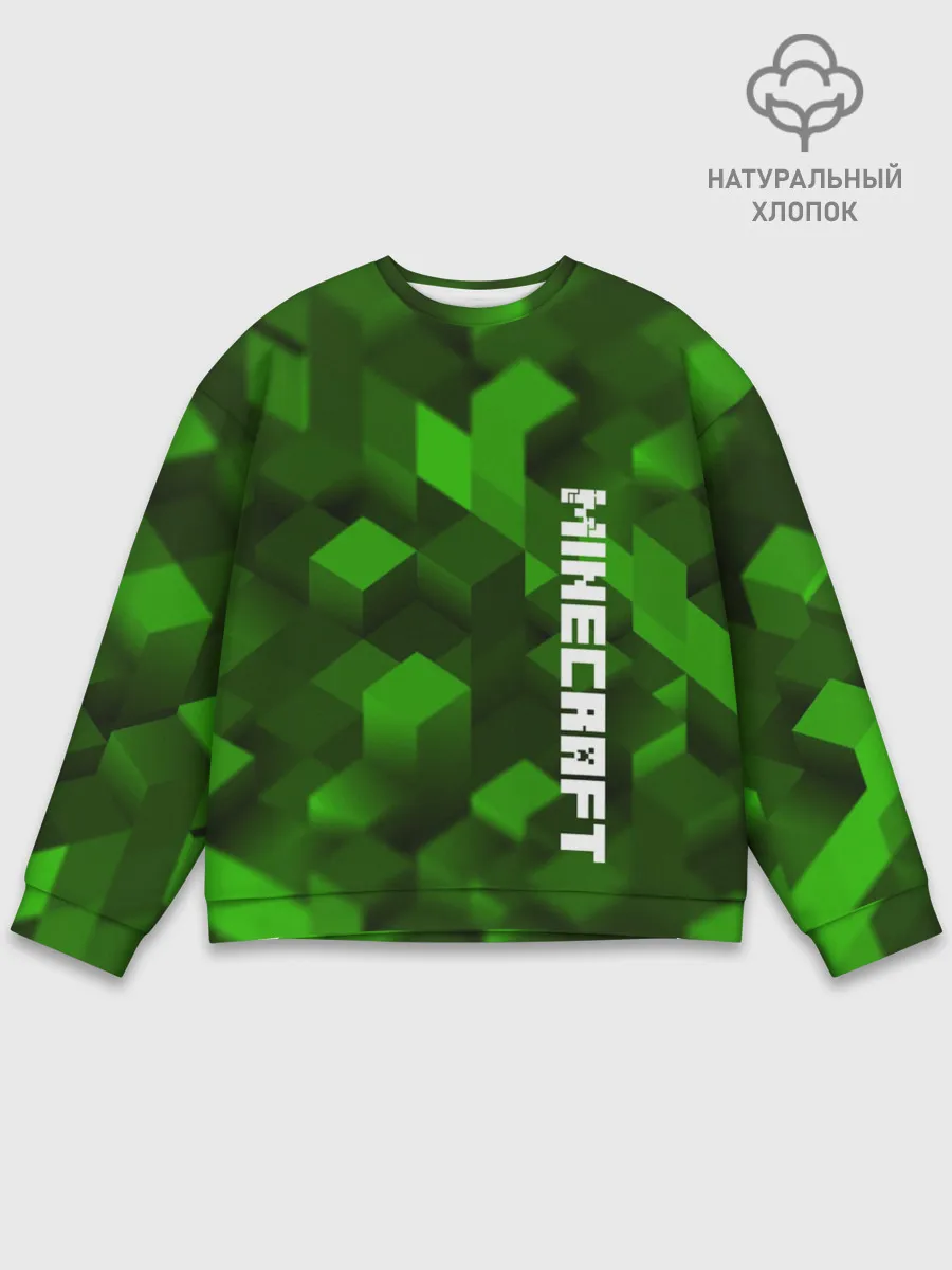 Мужской свитшот базовый / MINECRAFT 2019