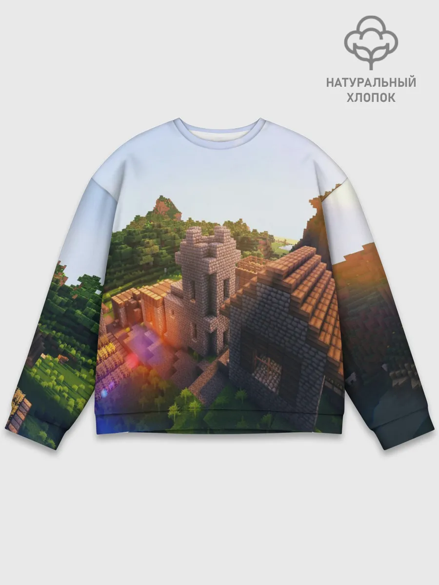 Мужской свитшот базовый / Minecraft