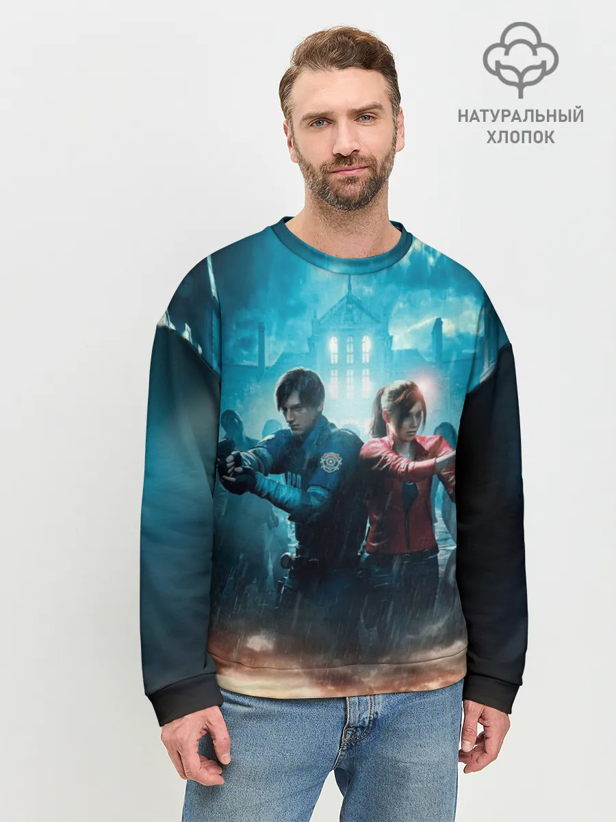 Мужской свитшот базовый / Resident Evil 2