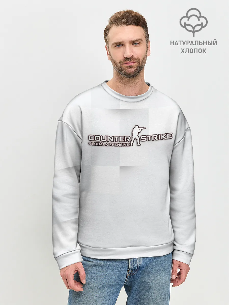 Мужской свитшот базовый / Counter Strike