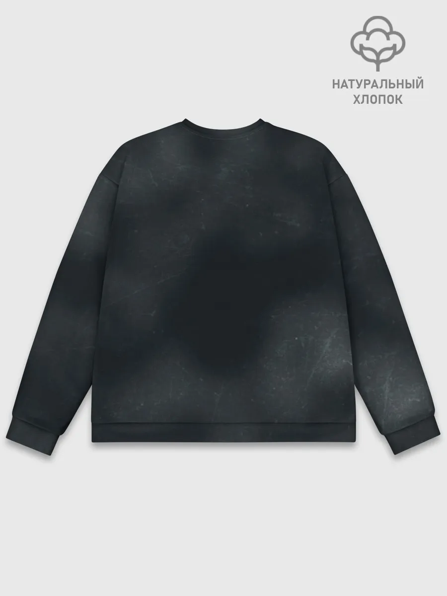 Мужской свитшот базовый / Добро пожаловать в метро