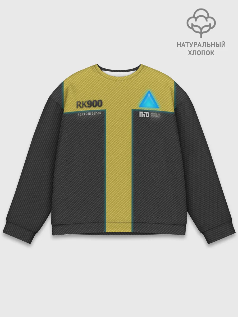 Мужской свитшот базовый / TrdDBH, detroit, become human,