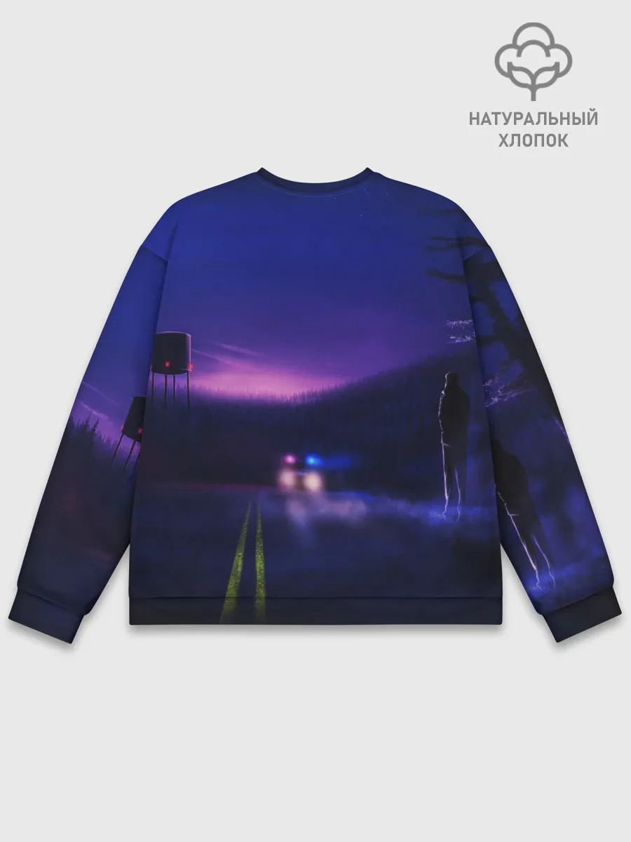 Мужской свитшот базовый / Очень странные дела