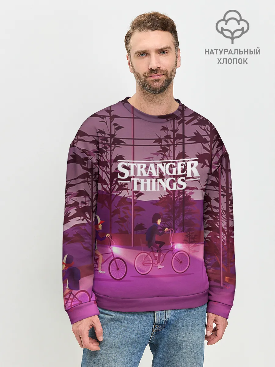 Мужской свитшот базовый / STRANGER THINGS
