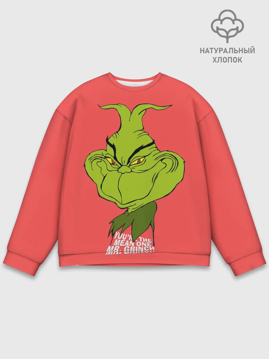 Мужской свитшот базовый / Mr. Grinch