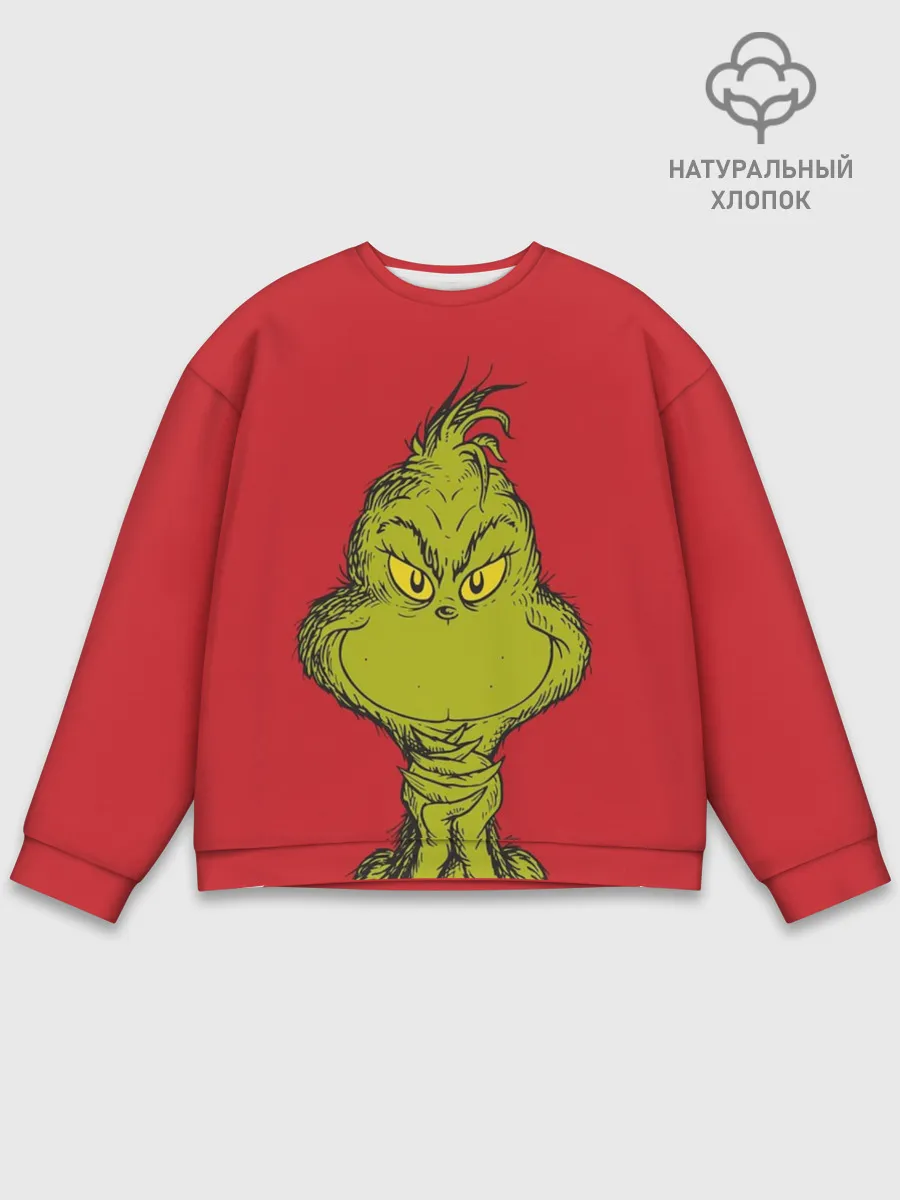 Мужской свитшот базовый / Grinch