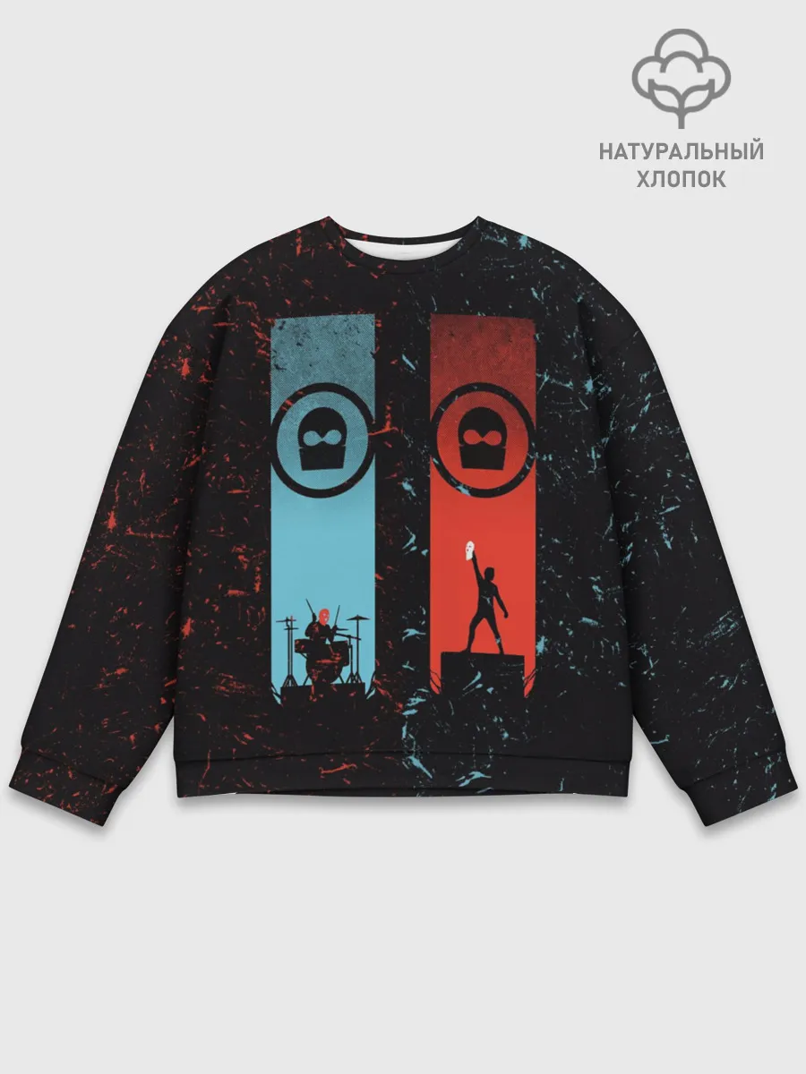 Мужской свитшот базовый / Twenty One Pilots