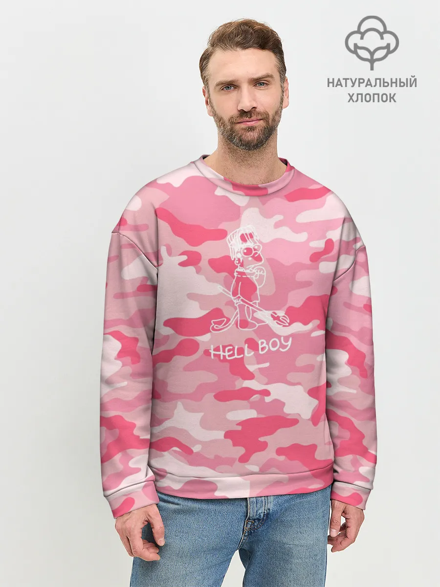 Мужской свитшот базовый / Hellboy