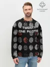 Мужской свитшот базовый / Twenty One Pilots