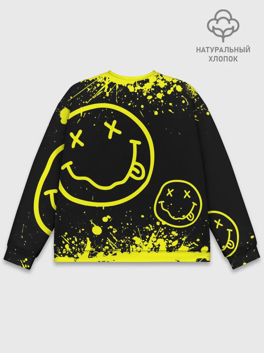 Мужской свитшот базовый / Nirvana