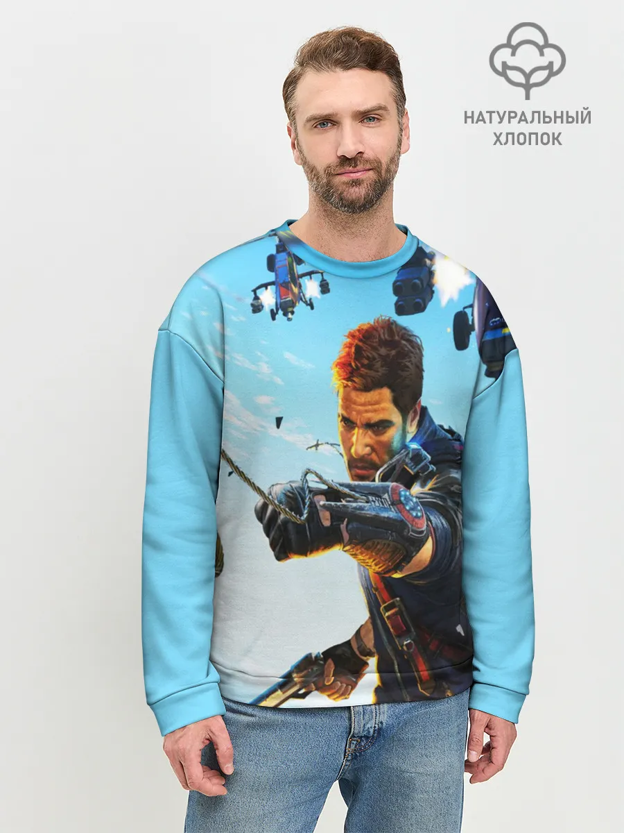 Мужской свитшот базовый / JustCause