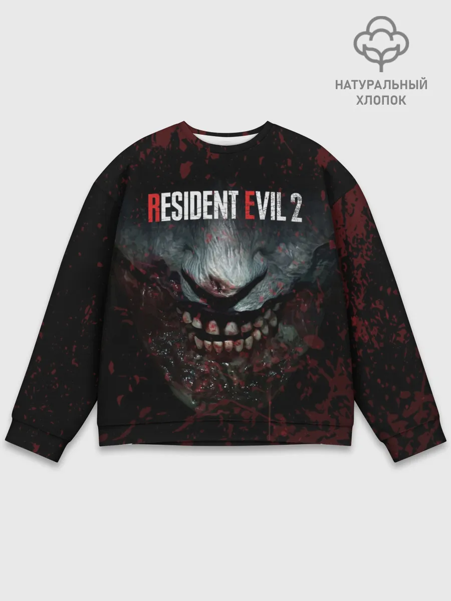 Мужской свитшот базовый / Resident Evil 2 Remake
