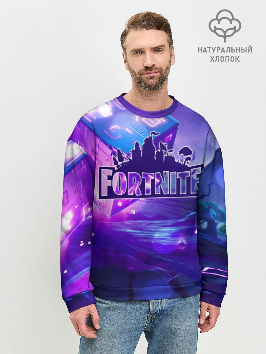 Мужской свитшот базовый / Fortnite
