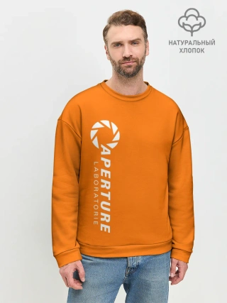 Мужской свитшот базовый / APERTURE LABORATORIE