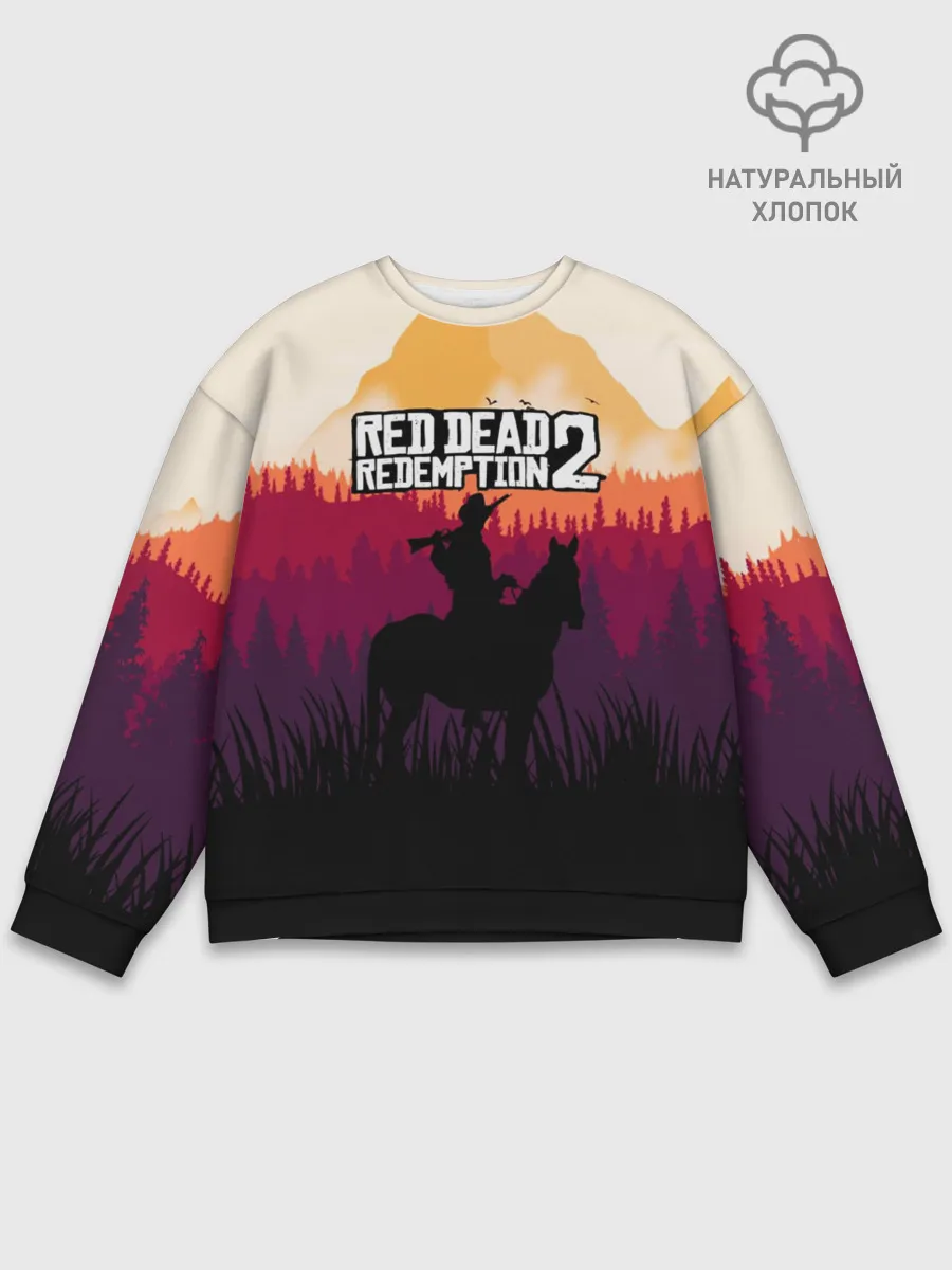 Мужской свитшот базовый / Red Dead Redemption 2