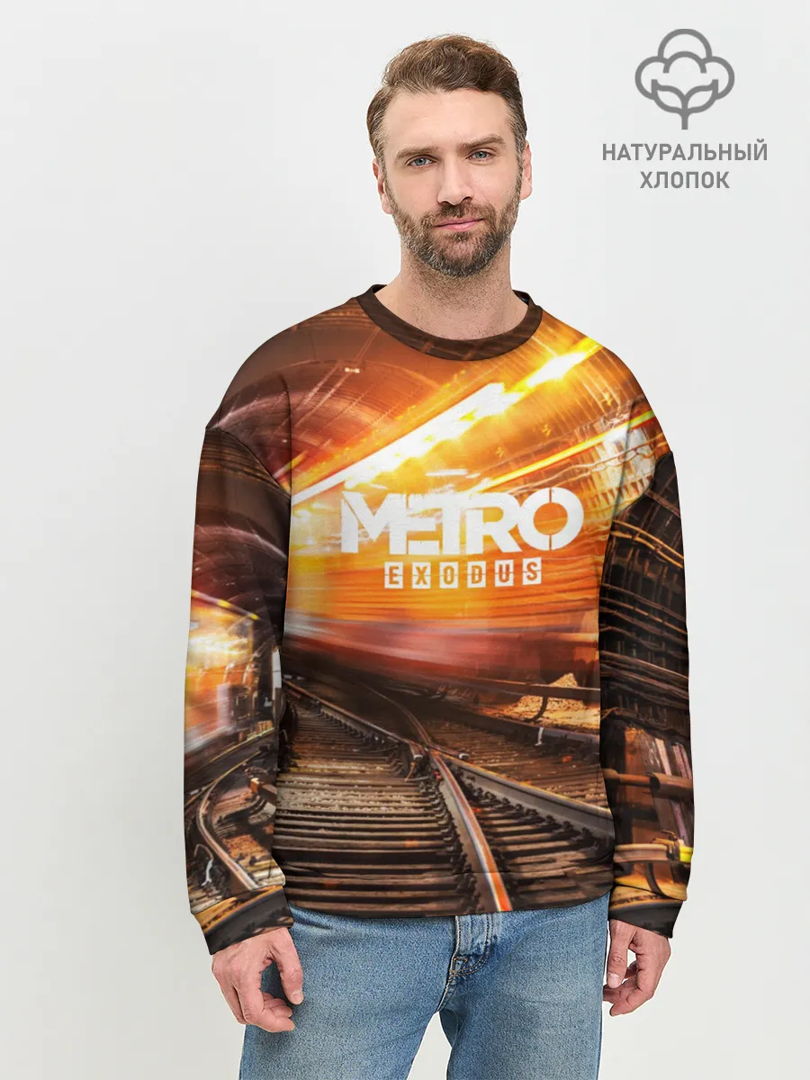 Мужской свитшот базовый / metro exodus